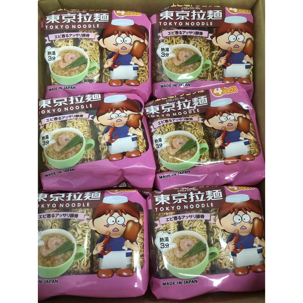 Mỳ ăn liền Tokyo Noodle cho bé từ 1 tuổi (1 gói 4 vắt)