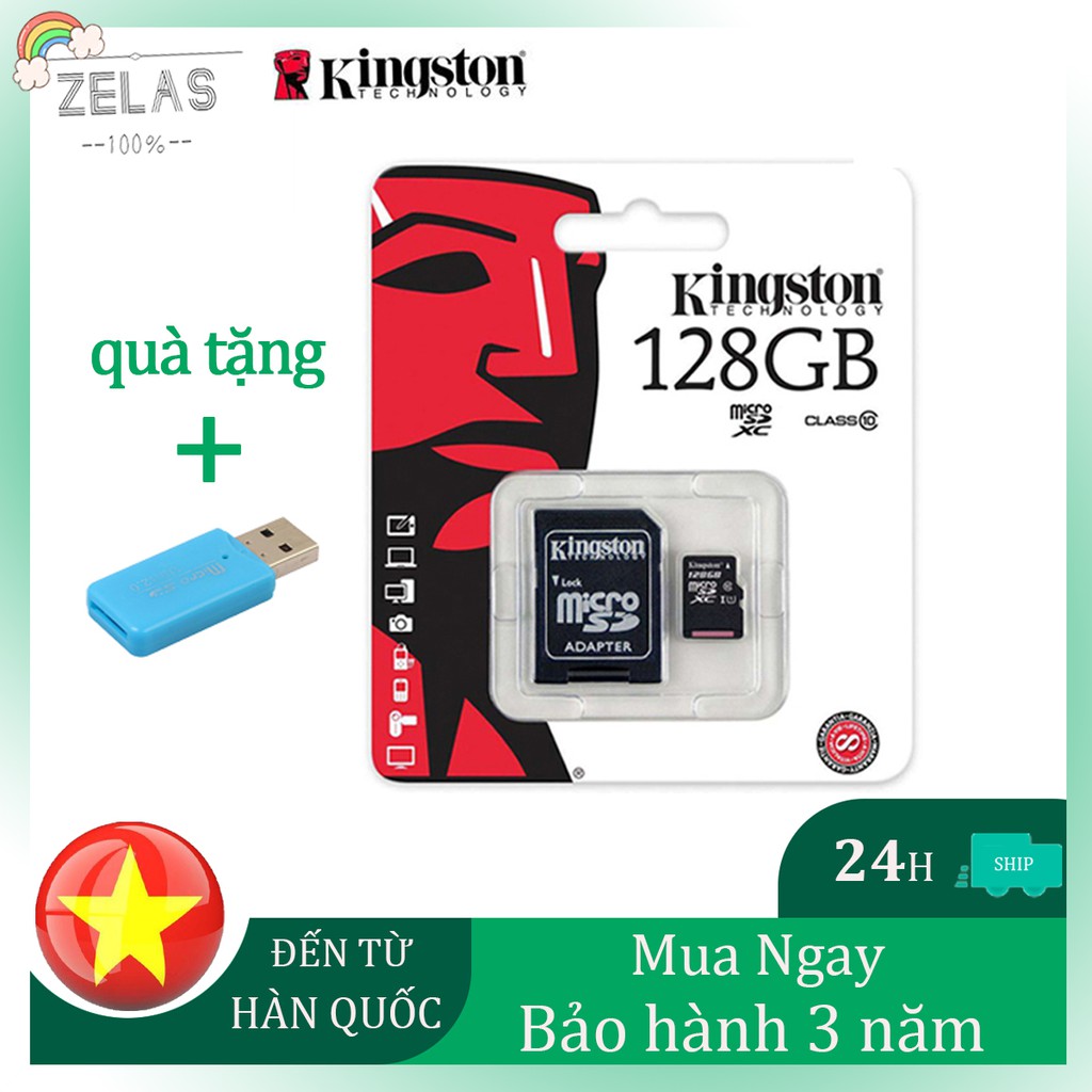 Kingston 128GB thẻ nhớ Hot Bán Micro SD 128GB Thẻ nhớ MicroSDXC