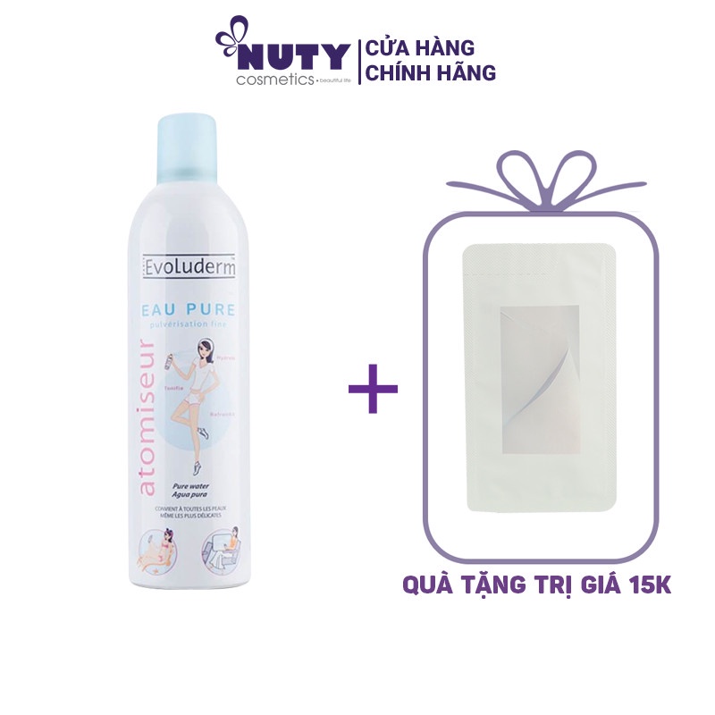 Xịt Khoáng Evoluderm Pure Water Spray (400ml)