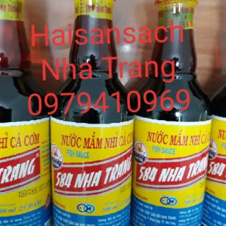 Nước mắm 584 Nha Trang 25 độ đạm 500ml