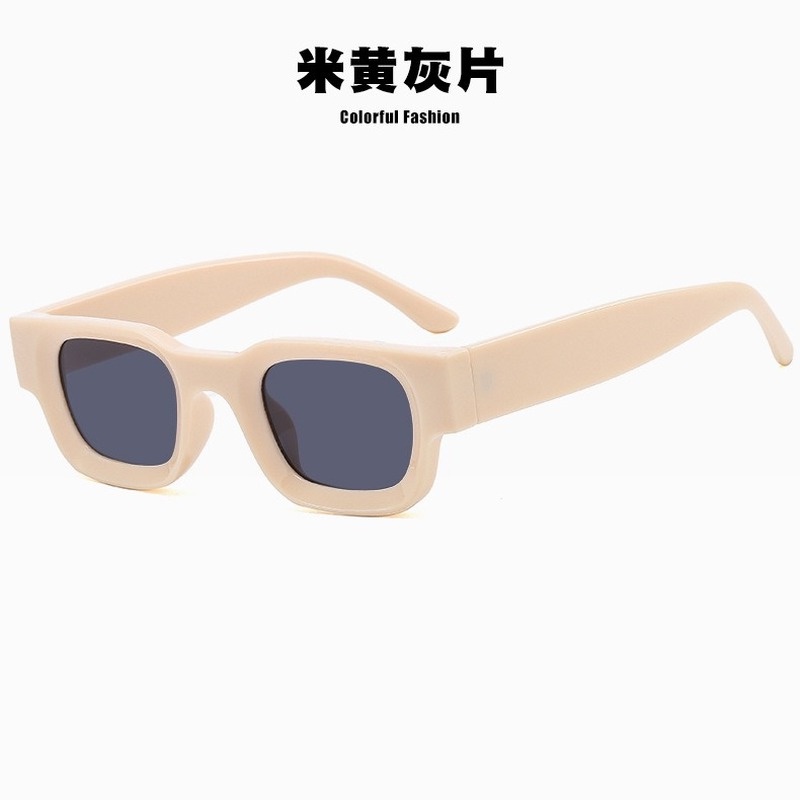 (KIQI-FASHION) COD Kính Mát Gọng Vuông Chống Tia Uv400 Thời Trang Dành Cho Nam Và Nữ