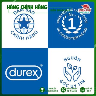 Bao cao su Durex Invisible (10 bao/hộp) Combo 2 Hộp
