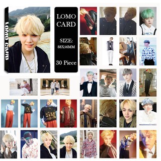 Lomo hình BTS - Suga mẫu ngẫu nhiên