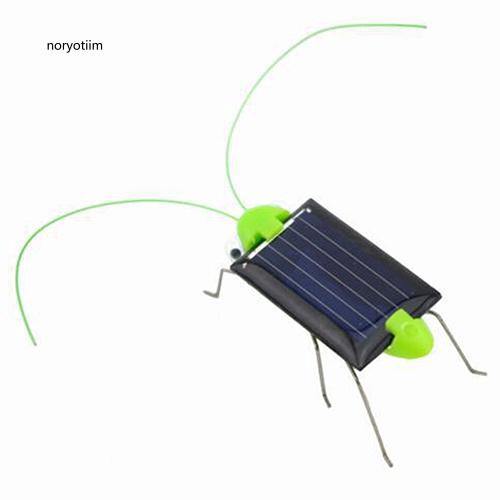 NYTM_Creative Fun Solar Power Robot Insect Locust Grasshopper Kids Educational Toy