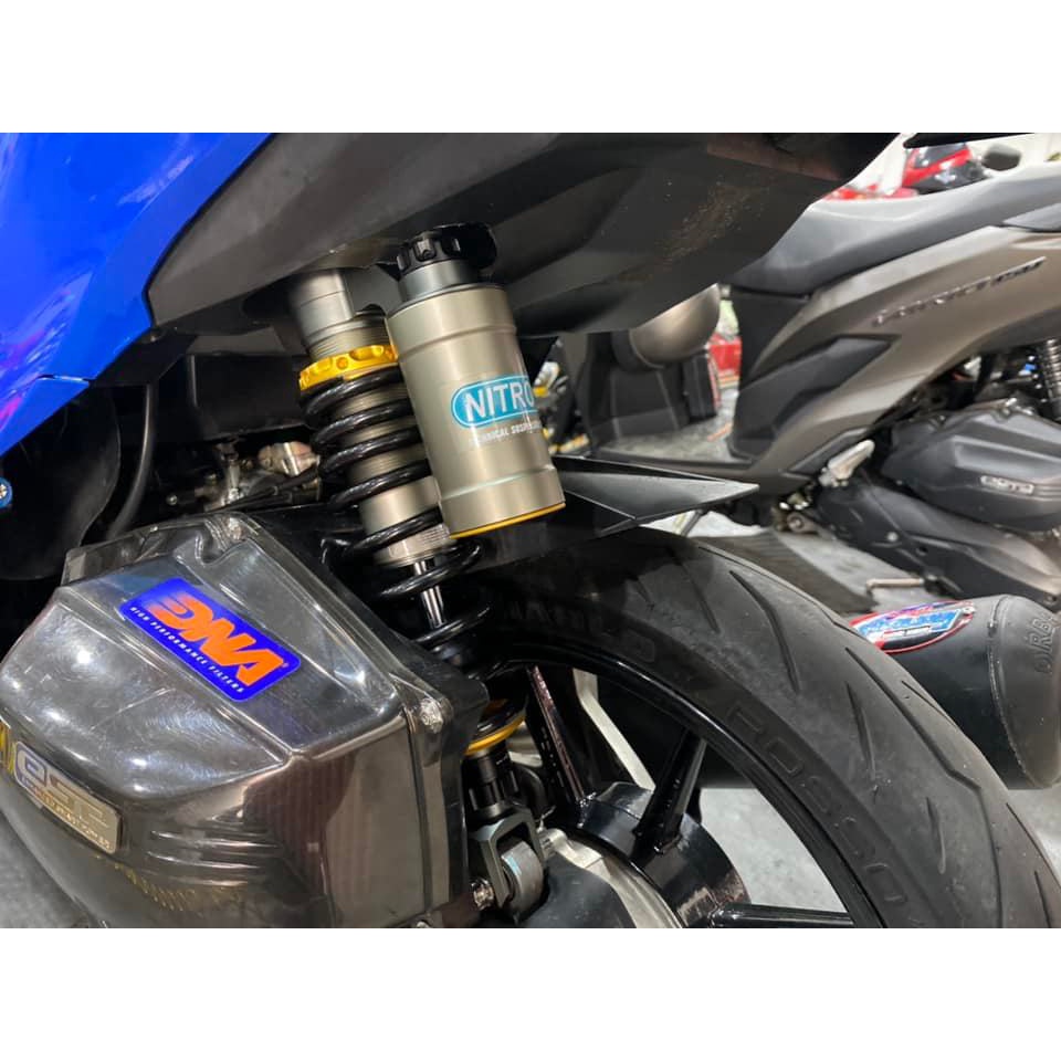 Phuộc Nitron Bình Dầu chính hãng Việt Nam cho Vario, Click mẫu mới. BH 12 tháng