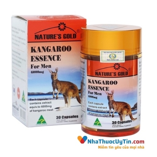 Viên uống tăng cường sinh lý nam - Kangaroo Essence For Men 6000mg (30 viên, 110 viên) - Úc