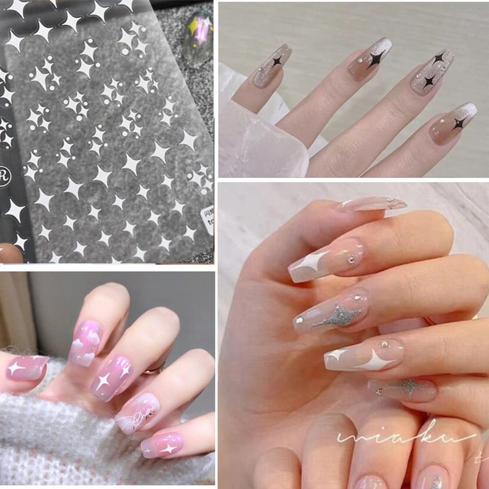 Miếng Dán Trang Trí Móng Tay Tự Dính 2021 DIY Cho Salon