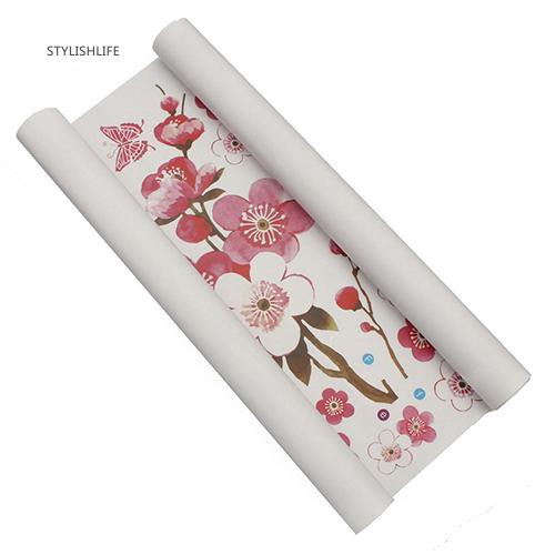 Decal dán tường Trang Trí Hình Hoa Mận DIY