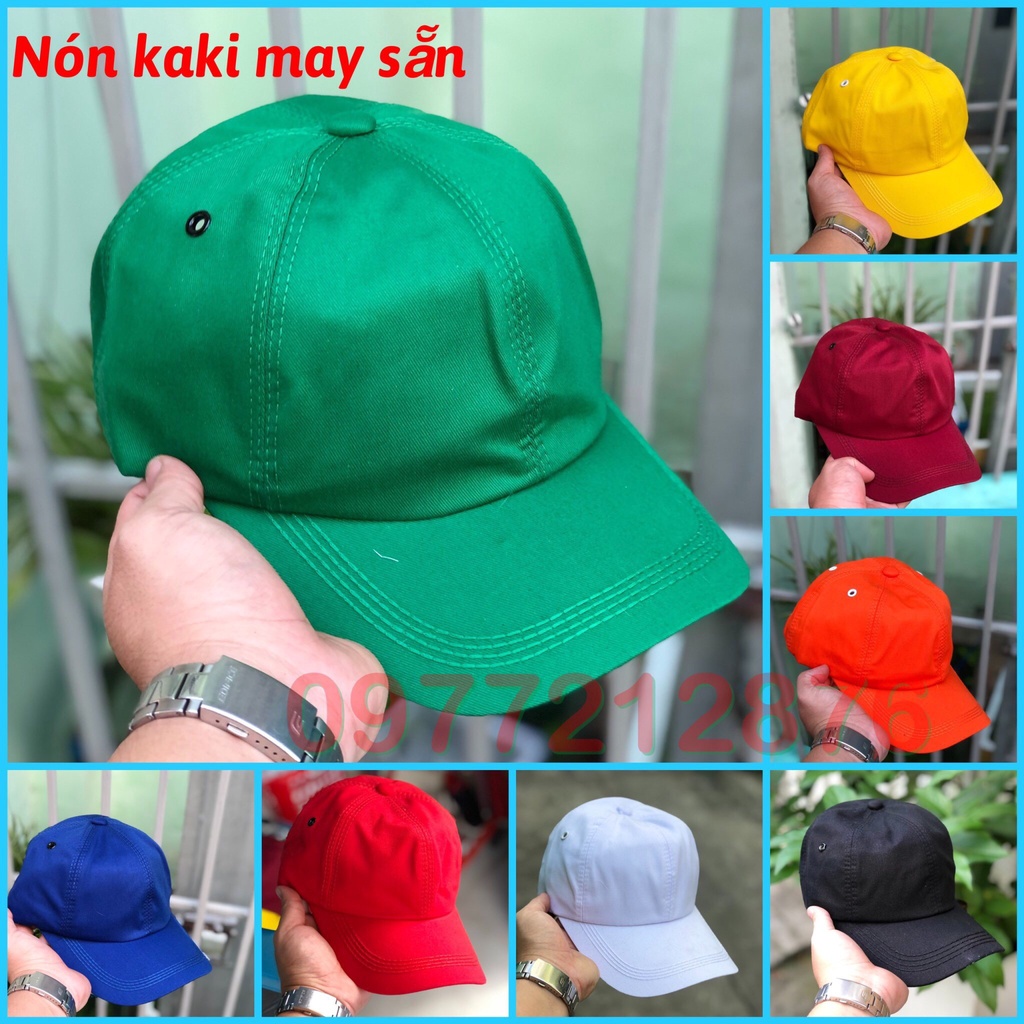 Mũ Nón TRƠN - Loại 2 lớp cao Cấp Đủ Màu