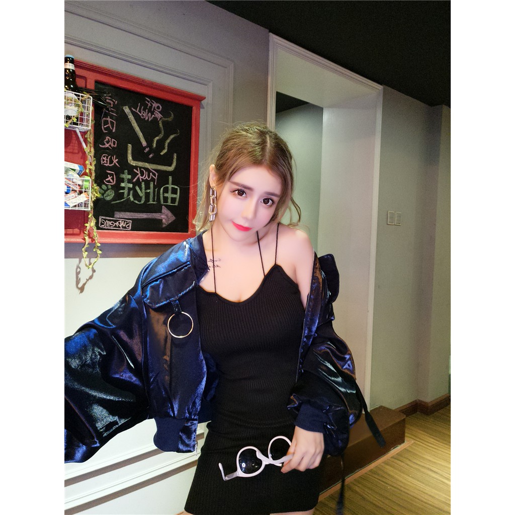 (HÀNG CÓ SẴN) Áo khoác bomber thêu hạc tay bồng | BigBuy360 - bigbuy360.vn