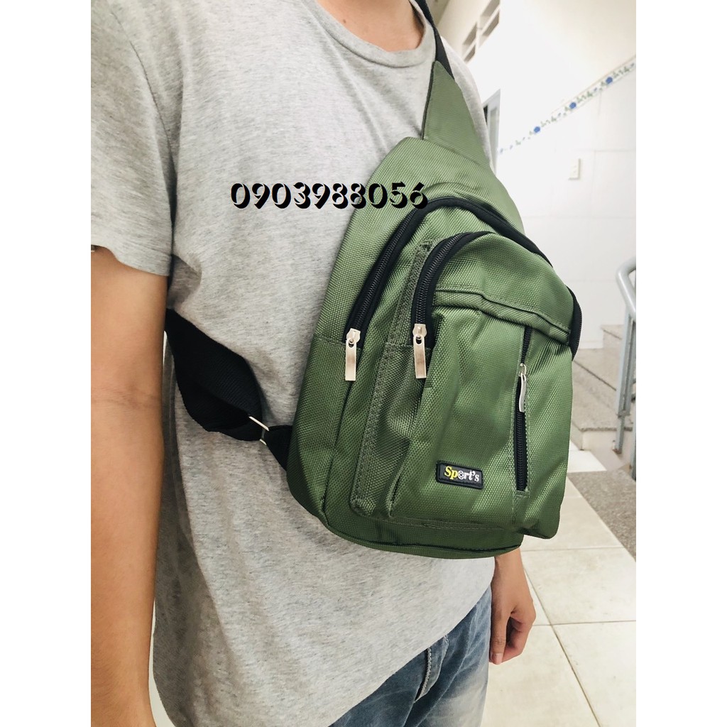 [ Rẻ nhất shopee ] Túi đeo chéo tiện dụng vải bố dù 1680 siêu bền