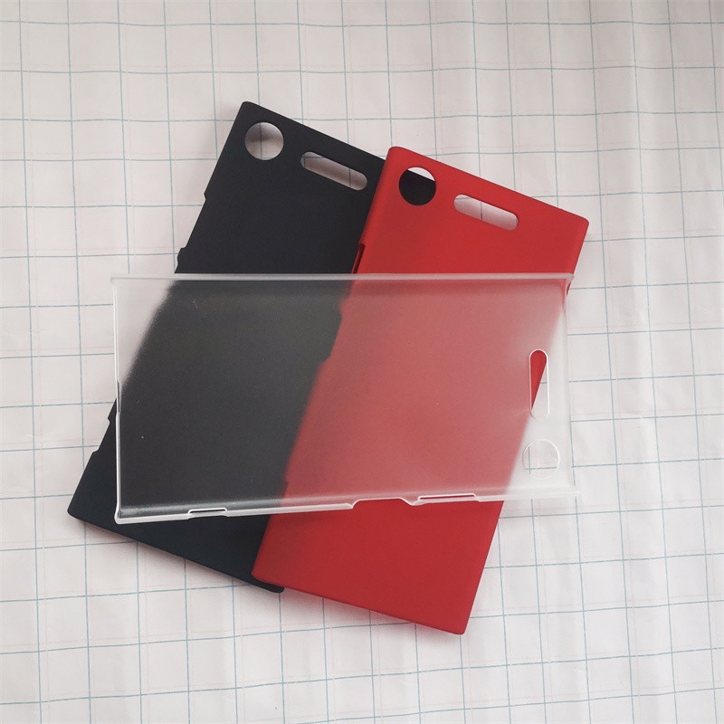 Ốp điện thoại cứng siêu mỏng màu trơn cho Sony Xperia XZ1 XZ Premium