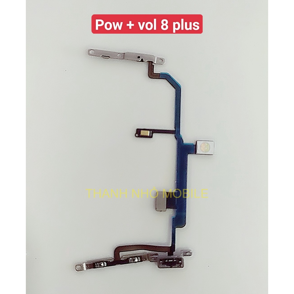 Cáp nút nguồn + âm lượng iphone 8G / 8 plus / ip X / XR hàng chính hãng