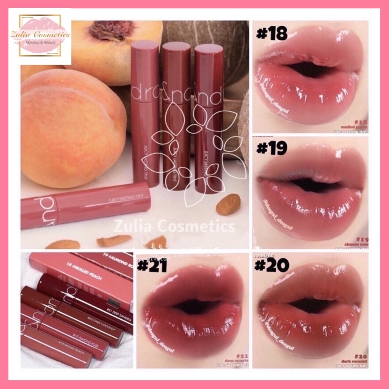 [FREE SHIP] Son Romand Juicy Lasting Tint 2020