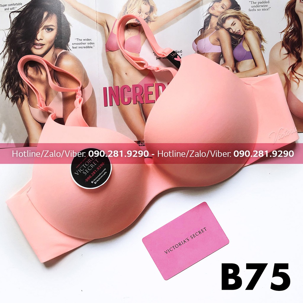 34B/B75 - Áo Victoria's Secret dòng Incredible Perfect Shape nâng ngực, mút vừa