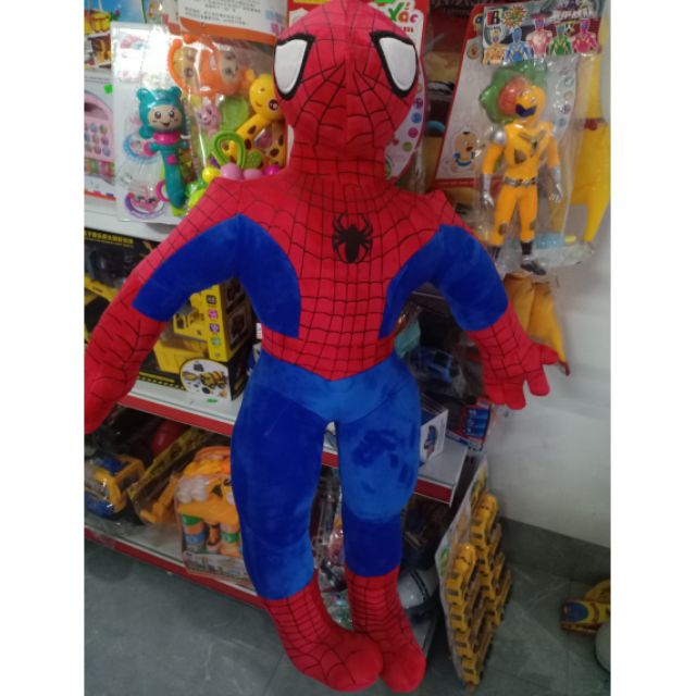 Gấu bông, gối ôm siêu nhân người nhện loại đẹp sz đại 75 cm
