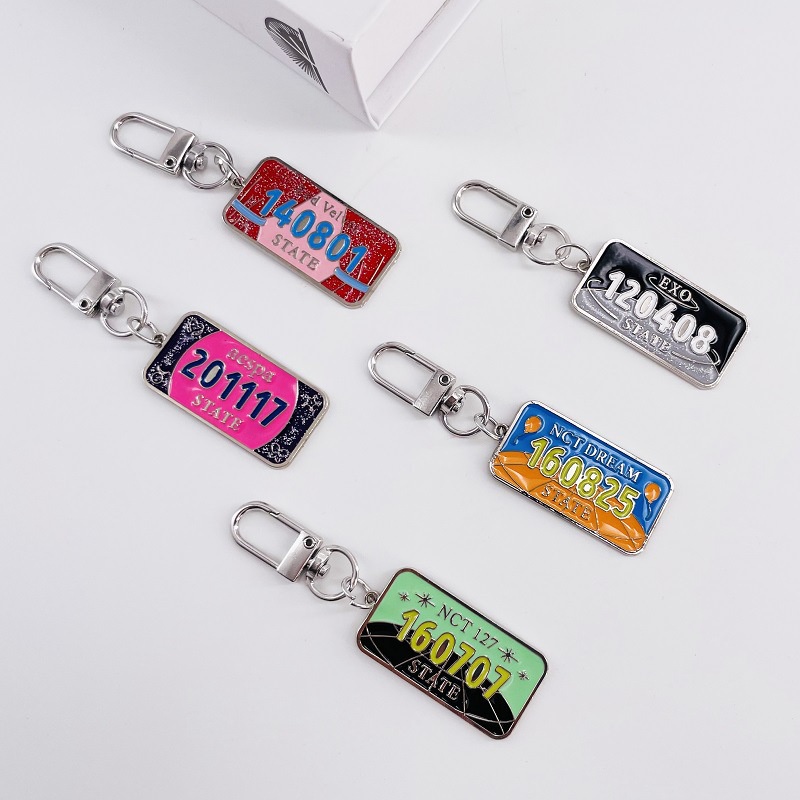Móc Khóa Hình Nhóm Nhạc Kpop NCT127 EXO Aespa Redvelvet