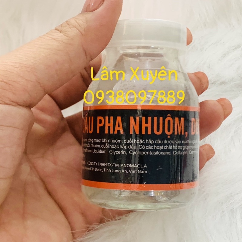 Tinh dầu pha nhuộm FREE SHIPduỗi, hấp dầu TVF 125ml, cung cấp dưỡng chất giúp tóc mềm mươt, bóng mượt nguyên liệu nhập