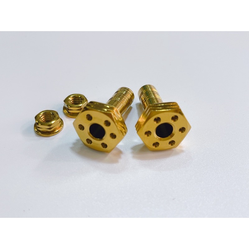 Nòng 6li gắn tăng sên xe máy, ốc tăng sên salaya mẫu thái, ốc kiểu tăng thắng xe ga