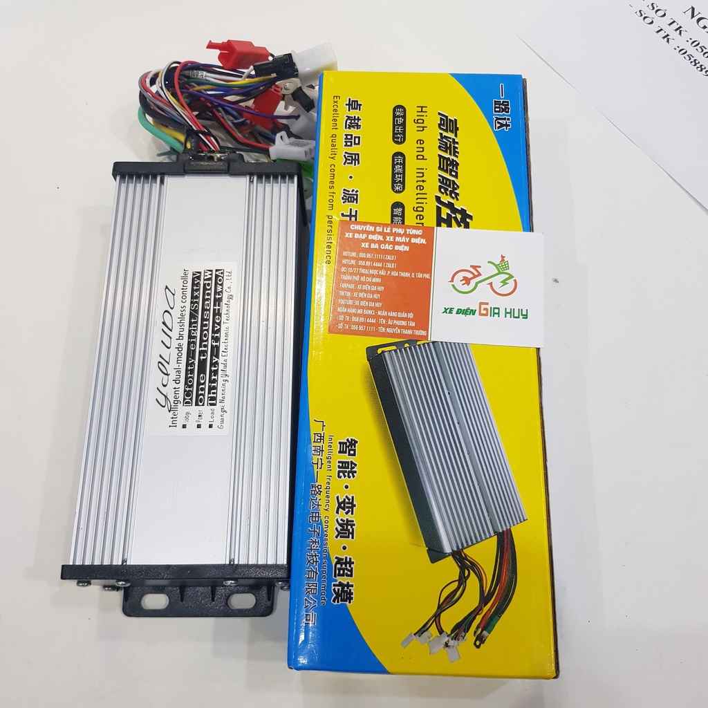 Bo IC 48/60V-1000W Bộ Điều Khiển Xe Đạp Điện