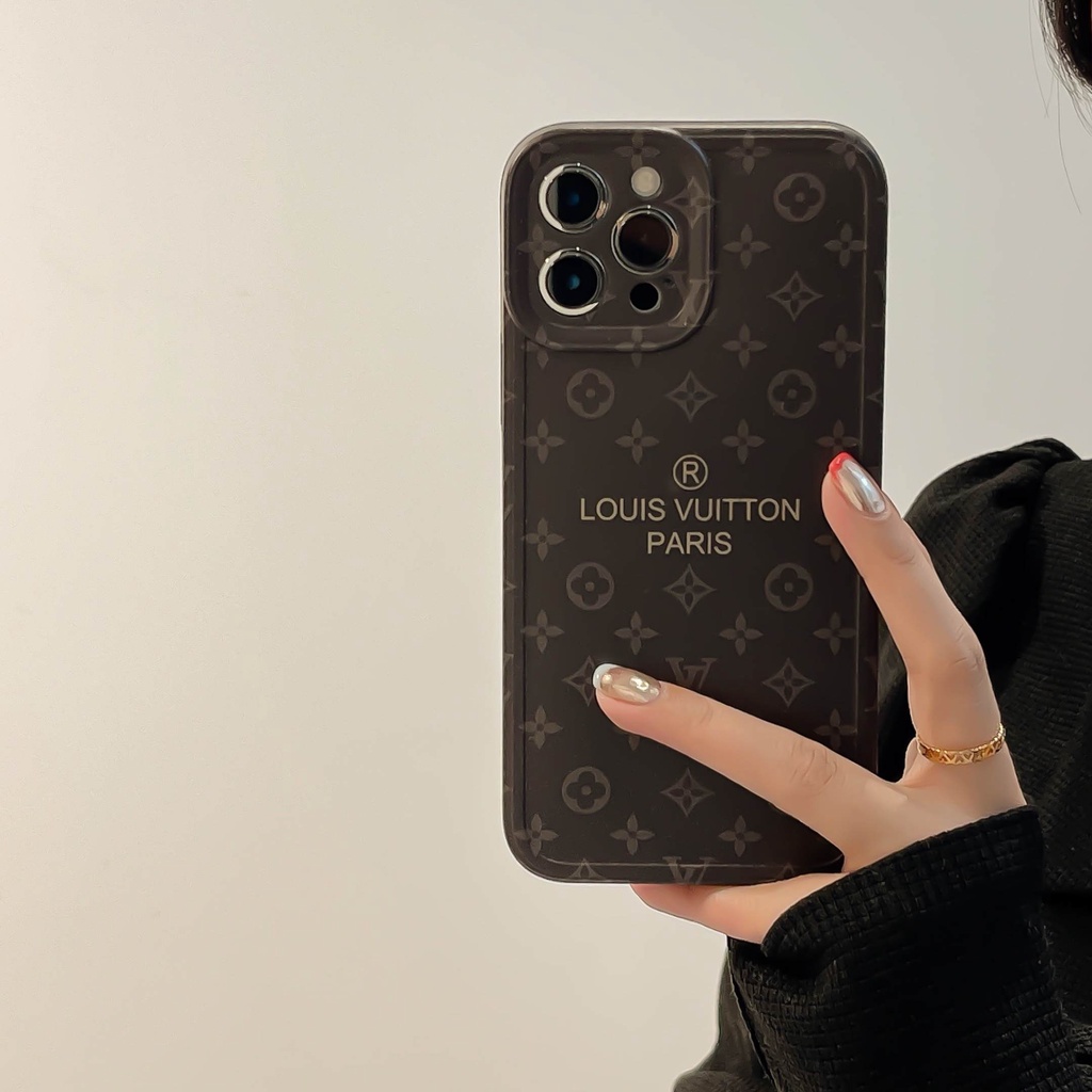 Ốp Điện Thoại In Logo LV Sang Trọng Cho iphone 13 Pro Max i13 13pro 11 Pro Max i11 X XR Xs Max 7plus 8plus 12Pro 12 Pro Max