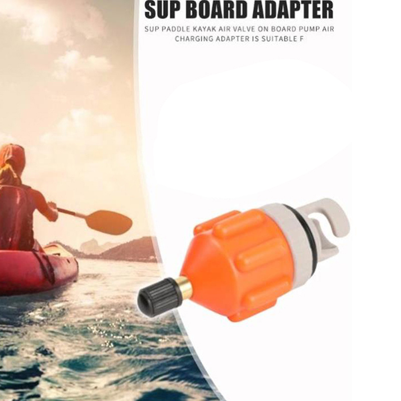 Colorfulswallowfree Rowing Boat Air Valve Adaptor Kayak Inflatable Pump Adapter for Kayak Parts BELLE
