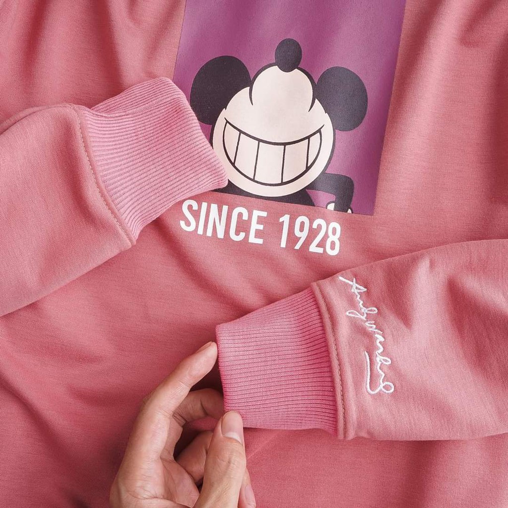 Áo Sweater, áo dài tay nam nữ Uni Cực Dễ Thương 2116