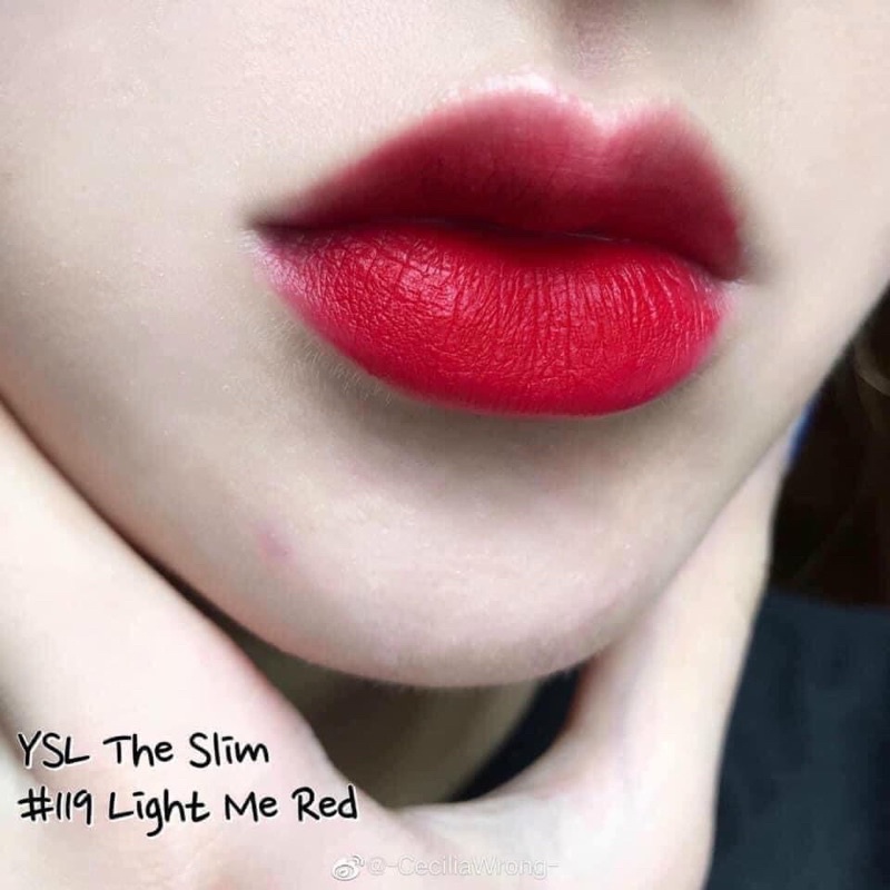 Son thỏi YSL 119 Đỏ Light My Red | BigBuy360 - bigbuy360.vn