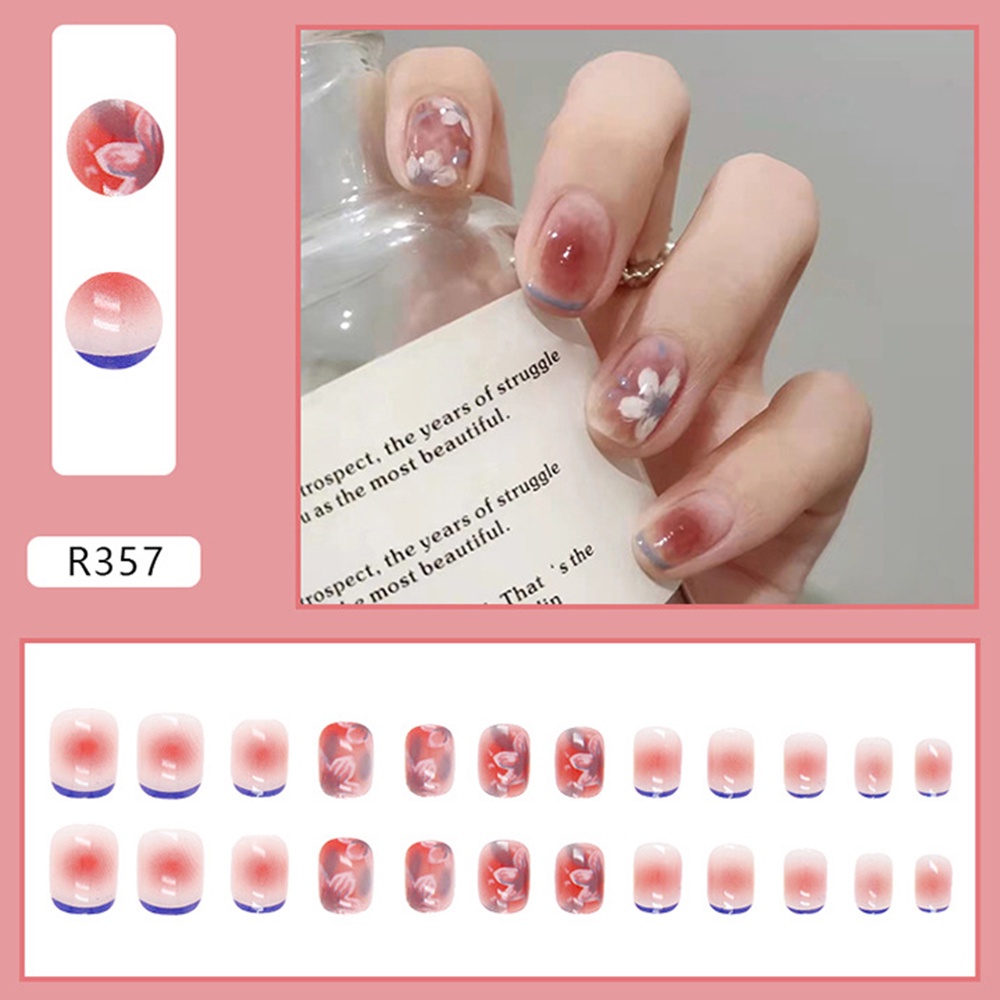 Set 24 Móng Tay Giả Thời Trang Nữ