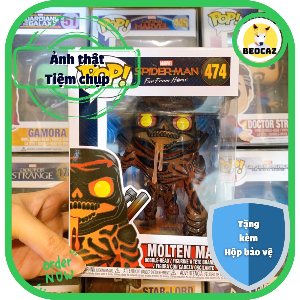 [Ship Hỏa Tốc] [Tặng Hộp Bảo Vệ] [Chính hãng] Tổng hợp mô hình Funko Pop Marvel Người Nhện xa nhà Spider Man