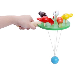 Đồ chơi gỗ Đàn gà mổ thóc (hàng Việt Nam)