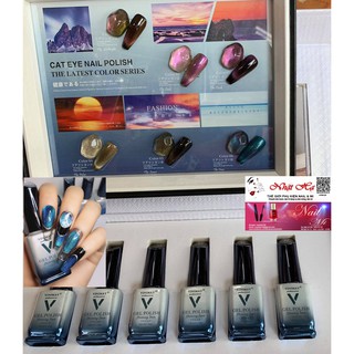 Sét Mắt Mèo Kim Cương Vinimay Cat Eye Nai Mới Nhất (Sét 6 Chai)