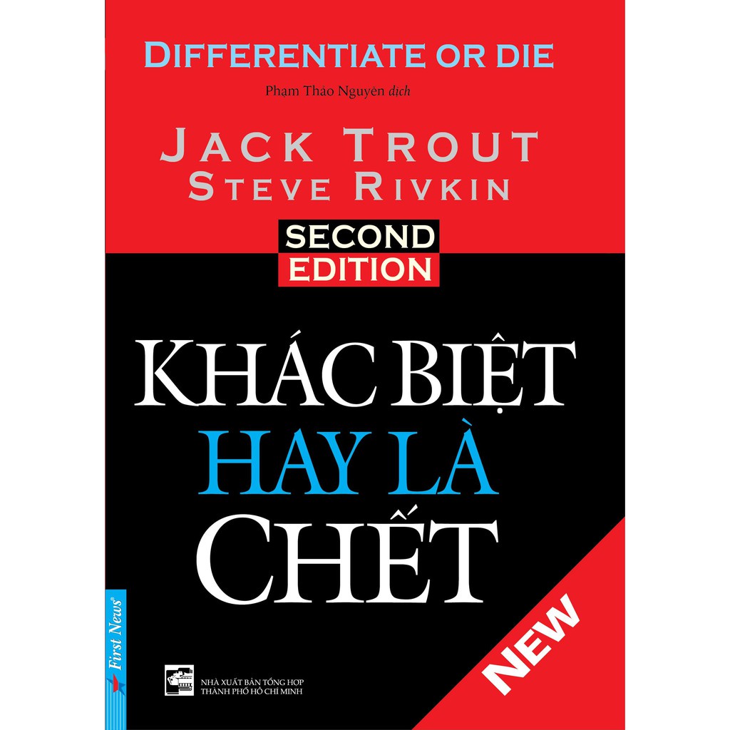 Sách - Khác Biệt Hay Là Chết - First News