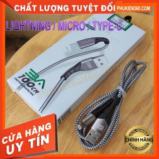 Dây cáp sạc nhanh earldom ec-076 3a - bh vĩnh viễn