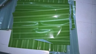Combo lá chuối giả gói chả lụa, nem chua