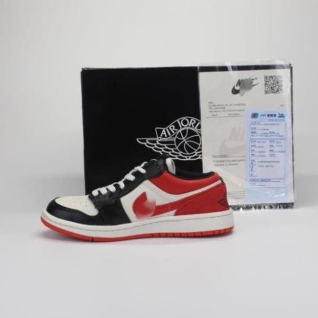 [Mã FAXANH245 giảm 10k đơn từ 50k] 🔥Giày Air Jordan 1 Low🔥Giày Jordan đỏ đen cổ thấp nam nữ full box bill | BigBuy360 - bigbuy360.vn