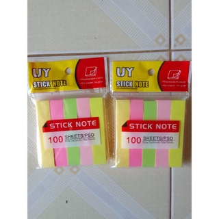 Giấy nhớ phân trang 5 màu mỗi màu 100 tờ