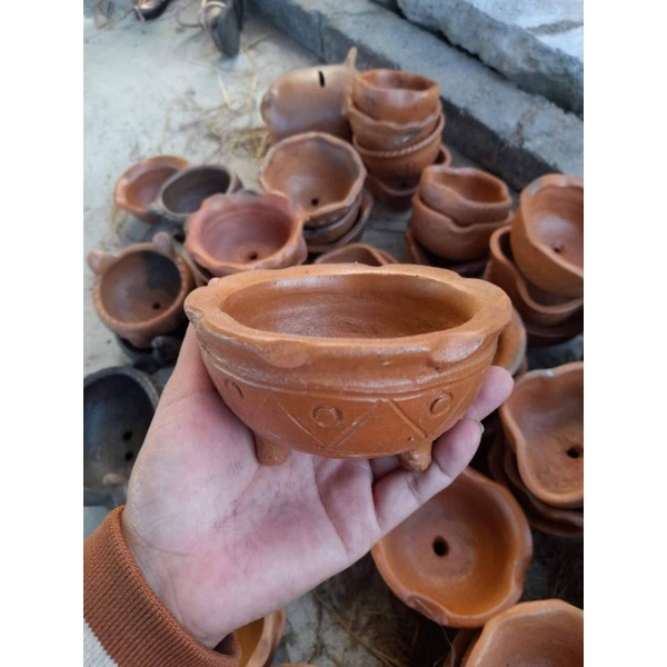 Chậu đất nung mẫu trồng cây xương rồng sen đá