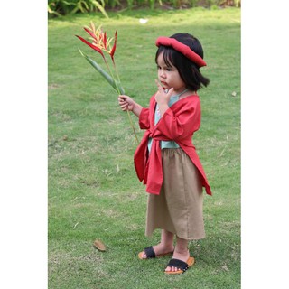 áp tứ thân cho bé(vải linen)