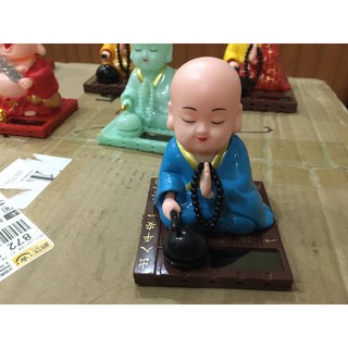 Tượng May Mắn Phật Di Lạc, Thầy Chùa Gõ Mõ Tụng Kinh Trang Trí Xe Hơi, Văn Phòng