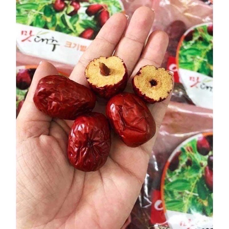 500g Táo đỏ sấy khô Hàn Quốc | BigBuy360 - bigbuy360.vn