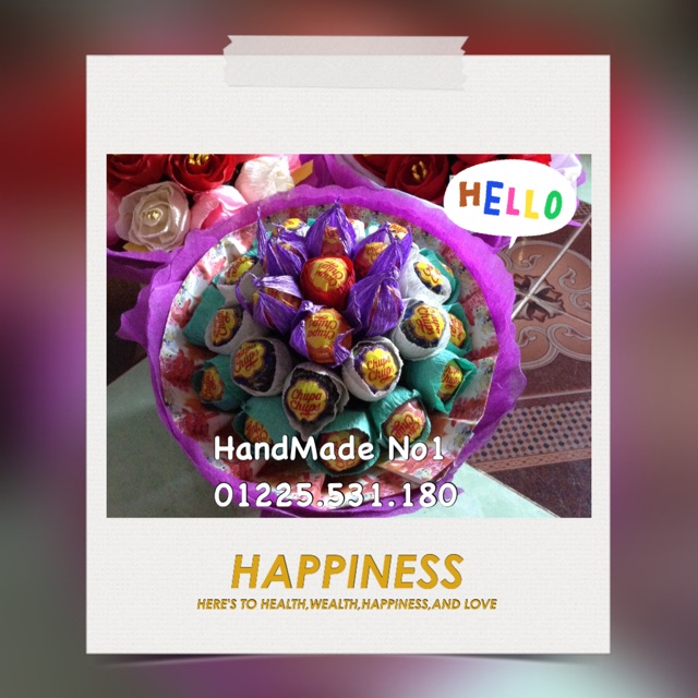 Hoa kẹo mút