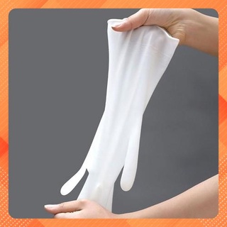 Găng tay cao su con hươu màu trắng siêu dai