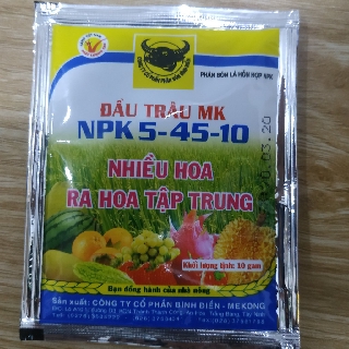 PHÂN BÓN ĐẦU TRÂU MK KÍCH THÍCH RA HOA ĐẬU TRÁI