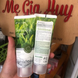 Sữa rửa mặt trà xanh 3w clinic hàn quốc