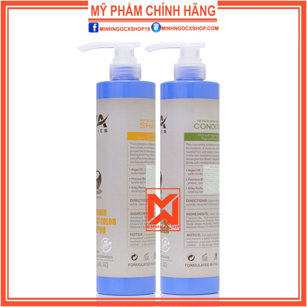 DIVA DẦU GỘI XẢ PHỤC HỒI GIỮ MÀU NHUỘM DIVA 750ML CHÍNH HÃNG