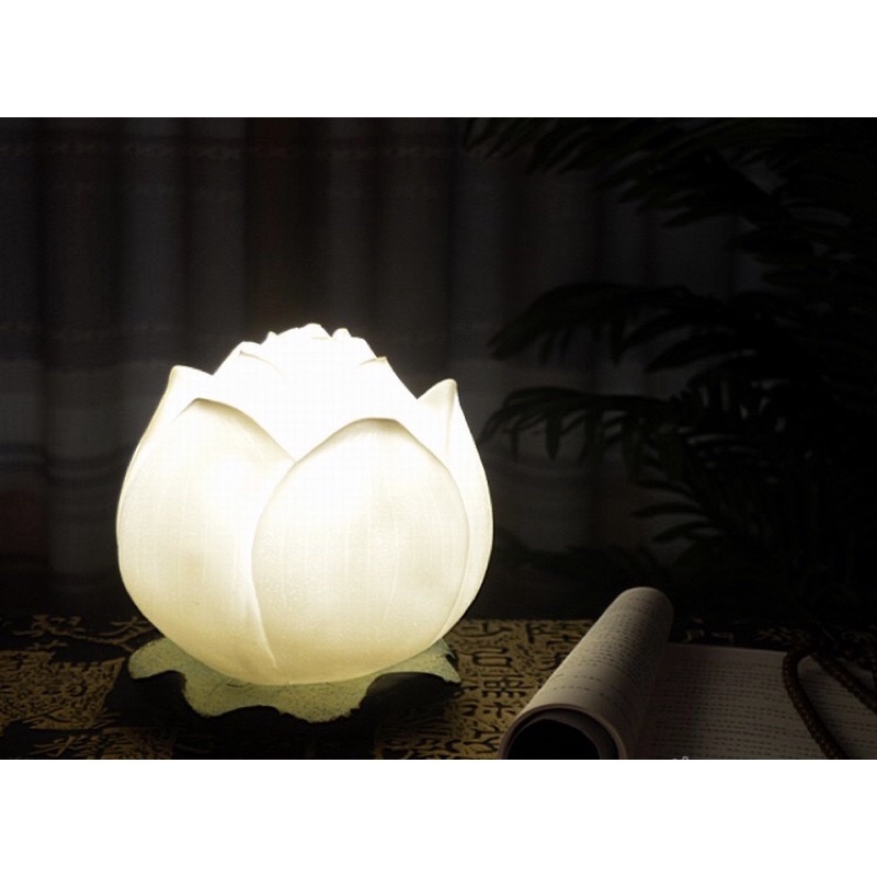 ĐÈN LED HOA SEN ĐỂ BÀN THỜ CÚNG TRANG TRÍ