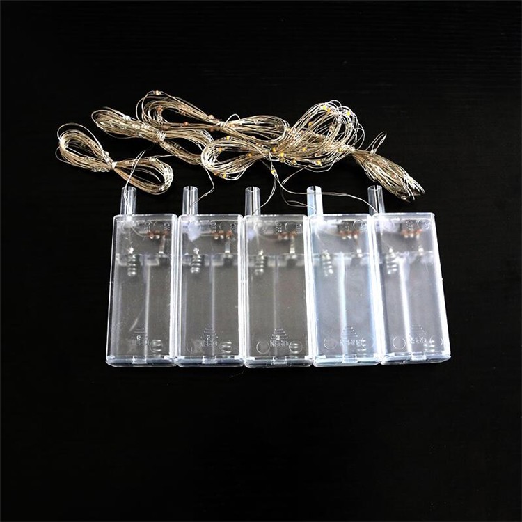 Đèn LED pin AA 3M 30 bóng đom đóm CHIPSBLING FAIRY LIGHT màu vàng nắng