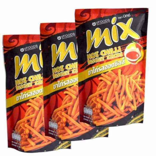 Bim Bim Que MIX Vị Ớt Cay Thái Lan Gói 60g