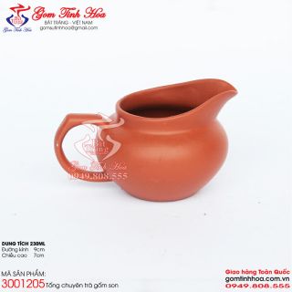 Tống trà tử sa gốm son dung tích 230ml